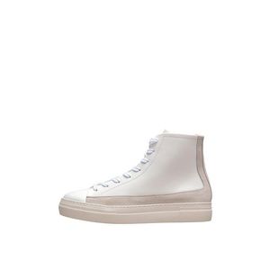 SELECTED HOMME Sneaker înalt 'David' alb / culoarea pielii imagine