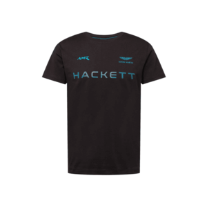 Hackett London Tricou negru / albastru deschis imagine