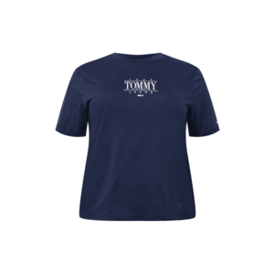 Tommy Jeans Curve Tricou bleumarin / alb / roșu imagine