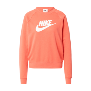 Nike Sportswear Bluză de molton corai / alb imagine