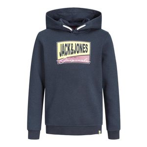 Jack & Jones Junior Bluză de molton 'Mason' bleumarin / lila / galben deschis imagine