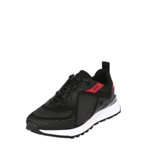 HUGO Sneaker low 'Cubite' roșu / negru imagine