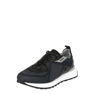 HUGO Sneaker low 'Cubite' albastru închis / negru / gri imagine