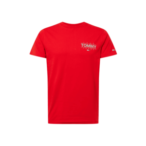 Tommy Jeans Tricou roșu / gri / alb imagine