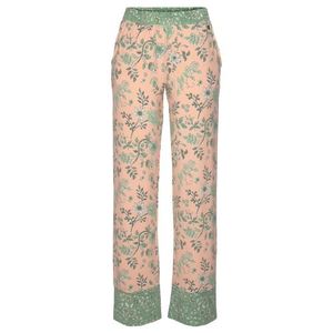 LASCANA Pantaloni de pijama bej / verde imagine