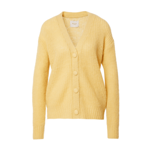 PULZ Jeans Geacă tricotată 'IRIS' galben imagine