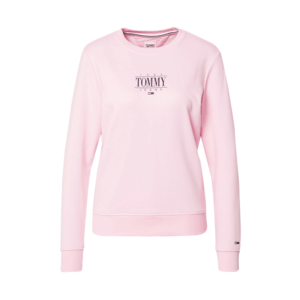 Tommy Jeans Bluză de molton roz deschis / bleumarin / alb / roșu imagine