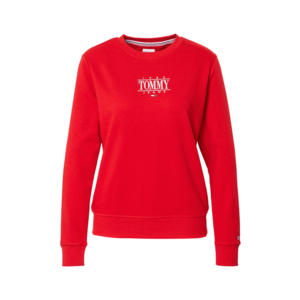 Tommy Jeans Bluză de molton 'Essential' roșu / alb / bleumarin imagine