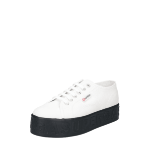 SUPERGA Sneaker low 'Lettering' alb murdar imagine