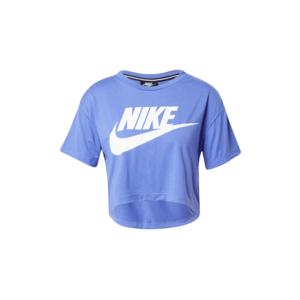 Nike Sportswear Tricou albastru fumuriu / alb imagine
