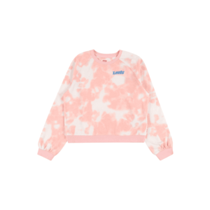 LEVI'S Bluză de molton roz / alb imagine