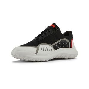 CAMPER Sneaker low 'Film Houston' negru / alb / gri închis / roșu imagine