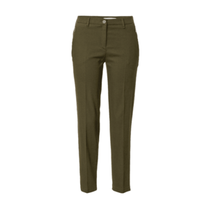 BRAX Pantaloni cu dungă 'Maron' verde închis imagine