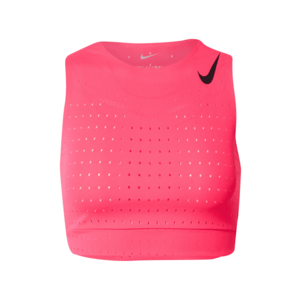 NIKE Sport top roz neon / negru imagine