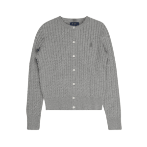 Polo Ralph Lauren Geacă tricotată gri / mov închis imagine
