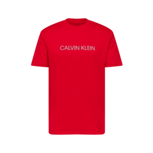 Calvin Klein Performance Tricou funcțional roșu cireș / gri imagine