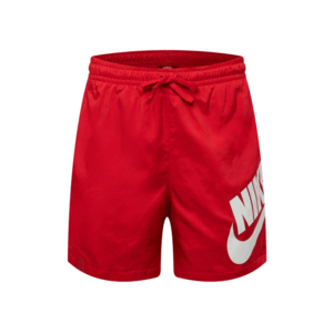 Nike Sportswear Pantaloni roșu / alb imagine