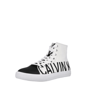 Calvin Klein Jeans Sneaker înalt 'Vulcanized' alb / negru imagine
