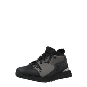 HUGO Sneaker înalt 'Cubite' negru / gri fumuriu imagine