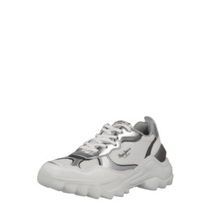 Pepe Jeans Sneaker low 'ECCLES GALAXY' argintiu / alb / negru imagine