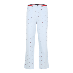 Tommy Hilfiger Underwear Pantaloni de pijama albastru deschis / alb / bleumarin / roșu imagine