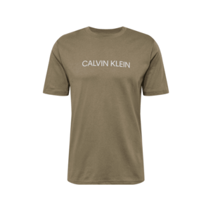 Calvin Klein Performance Tricou funcțional kaki / alb imagine