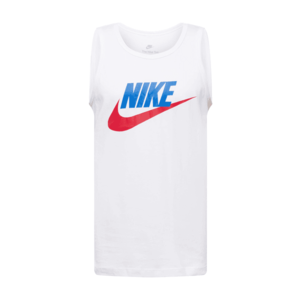 Nike Sportswear Tricou alb / roșu / albastru imagine