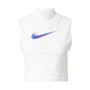 Nike Sportswear Top alb / roz / albastru imagine