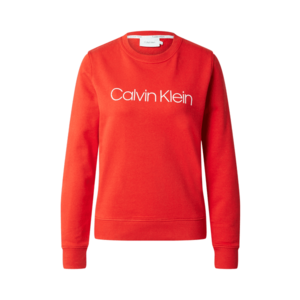 Calvin Klein Bluză de molton roșu / alb imagine