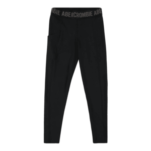 Abercrombie & Fitch Pantaloni negru / gri imagine