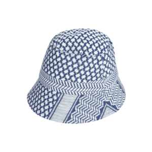 Cecilie Copenhagen Pălărie 'Mucca' albastru / alb imagine