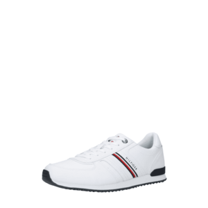 TOMMY HILFIGER Sneaker low alb / roșu / bleumarin imagine