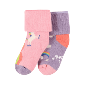 Happy Socks Șosete 'Rainbow & Unicorn' mai multe culori / mov deschis / roz / alb / roșu imagine