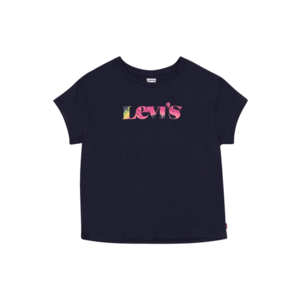 LEVI'S Tricou bleumarin / roz / galben / verde imagine