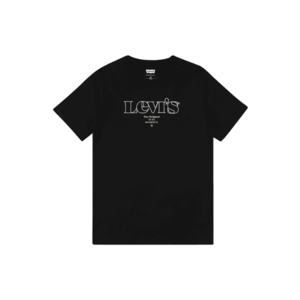 LEVI'S Tricou negru / alb imagine