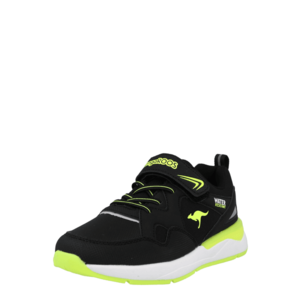 KangaROOS Sneaker negru / galben neon imagine