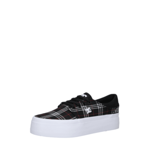 DC Shoes Pantofi sport negru / alb / roșu imagine