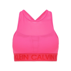 Calvin Klein Performance Sutien sport roz deschis / roșu imagine