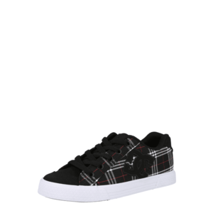 DC Shoes Pantofi sport 'CHELSEA' negru / alb / roșu imagine