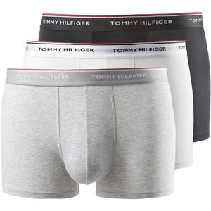 Tommy Hilfiger Underwear Boxeri albastru noapte / gri / roșu / negru / alb imagine
