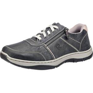 RIEKER Pantofi cu șireturi sport gri grafit imagine