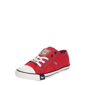 MUSTANG Sneaker roșu / maro / negru / alb imagine