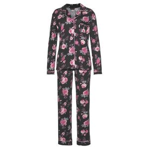 LASCANA Pijama roz pal / negru imagine