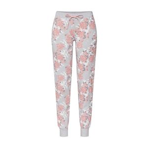 Skiny Pantaloni de pijama roz / alb / gri imagine