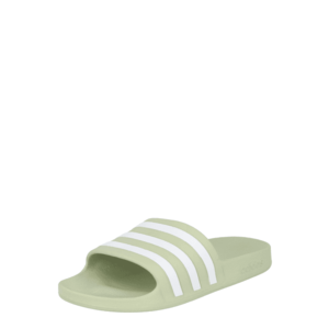 ADIDAS PERFORMANCE Flip-flops 'Aqua Adilette' verde deschis / alb imagine