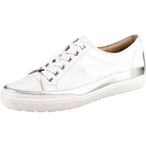 CAPRICE Sneaker low alb / argintiu imagine