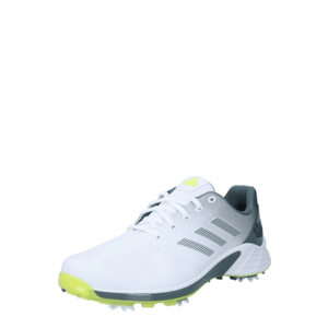 adidas Golf Pantofi sport 'ZG 21' alb / negru / gri argintiu / galben citron imagine