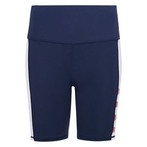 Superdry Pantaloni sport albastru marin / alb / roz imagine