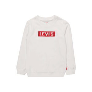LEVI'S Bluză de molton alb / roșu imagine