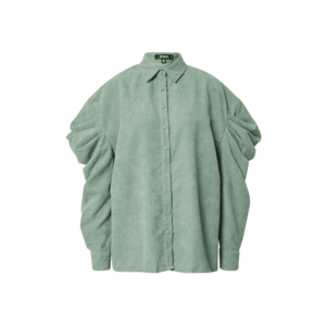 Missguided Bluză verde pastel imagine